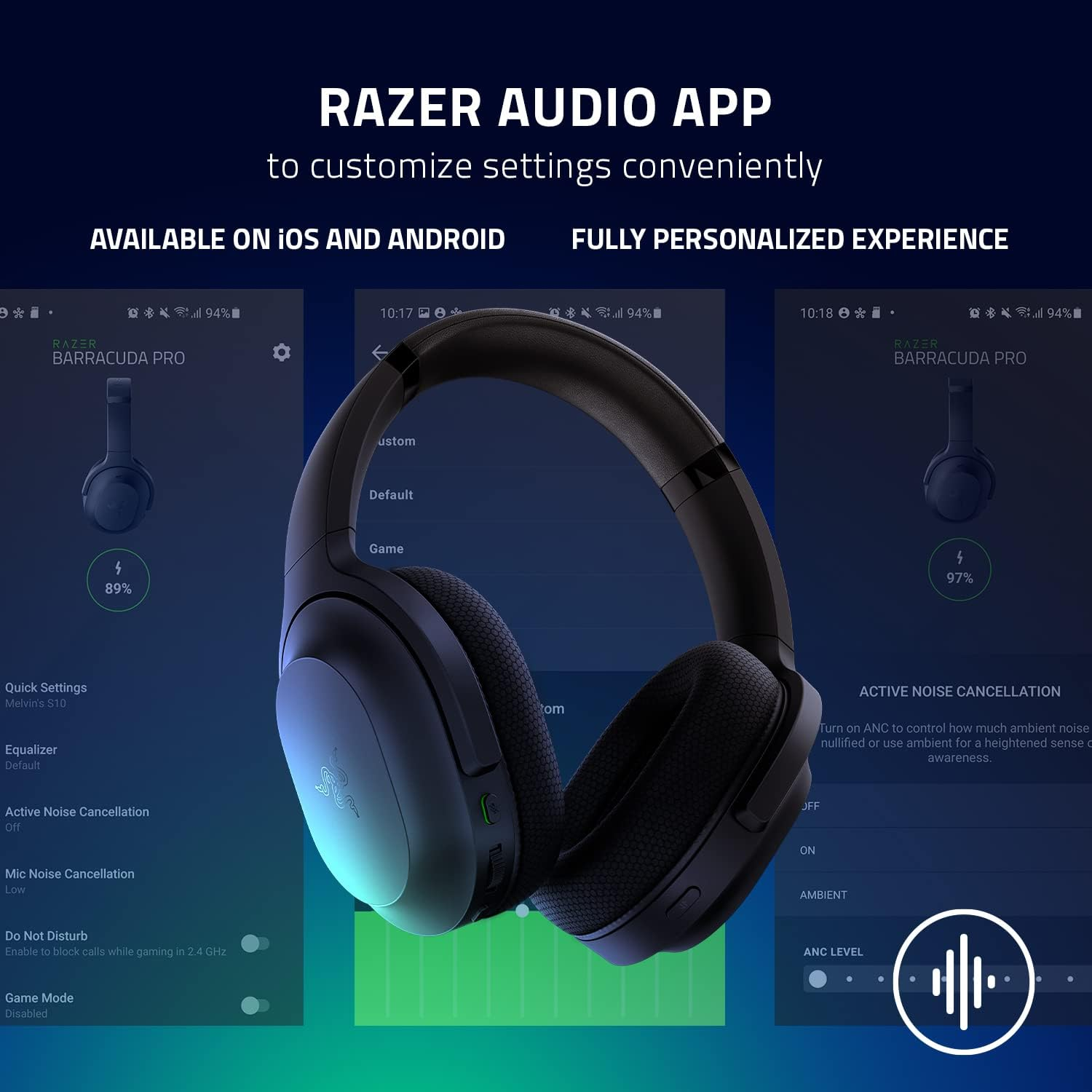 Razer Barracuda – Wireless Multi-platform Gaming and Mobile Headset