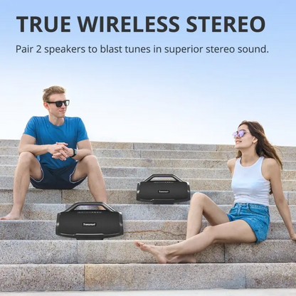 Tronsmart Bang Max 130W Portable Party Speaker With Built in Power bank and Customized LED, up to 24 hours playtime