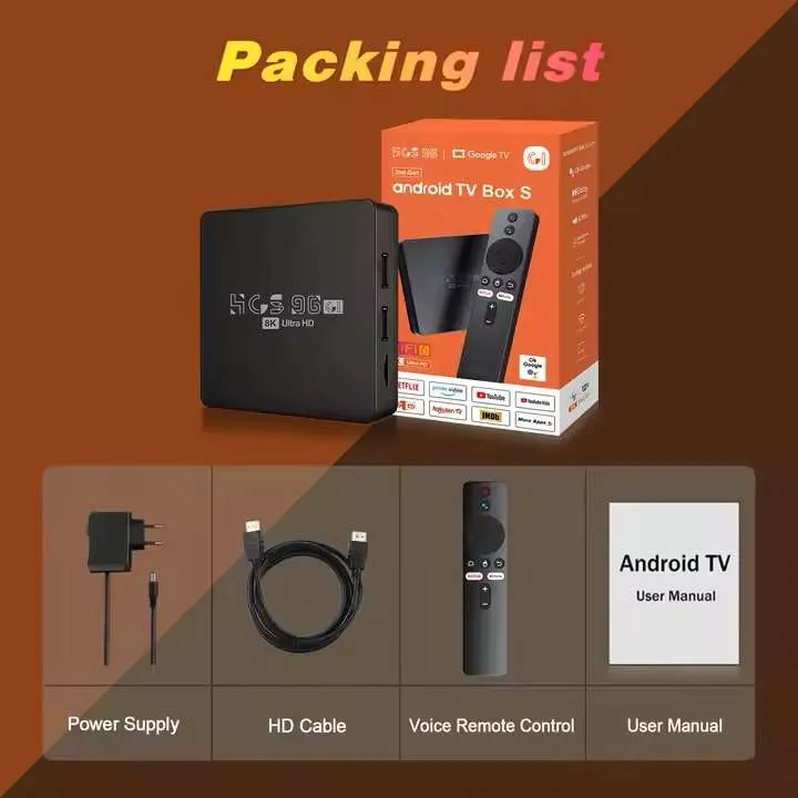 Android 13.0 Set-Top Box 4K - Smart TV Box