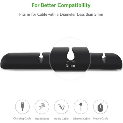 UGREEN Cable Organizer with 4 Slots - pack of 2