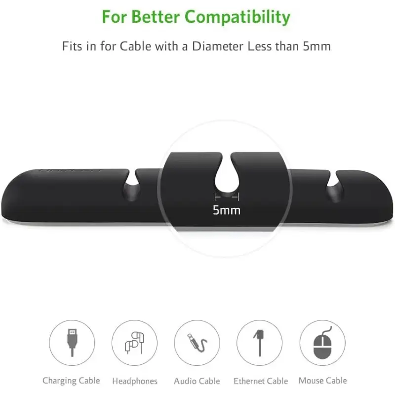 UGREEN Cable Organizer with 4 Slots - pack of 2