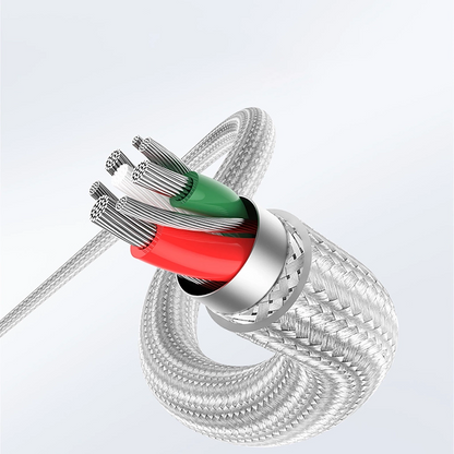 Ugreen cable USB Type C cable - Lightning MFI 1 m 3 A 36 W silver