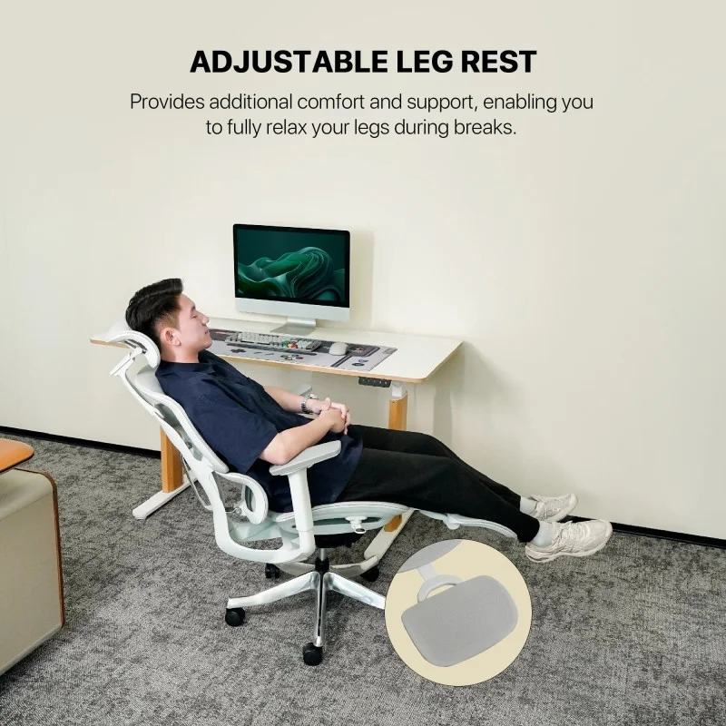 FANTECH OC3 Ergonomic Office Chair - Ultimate Comfort & Adjustable Support Black