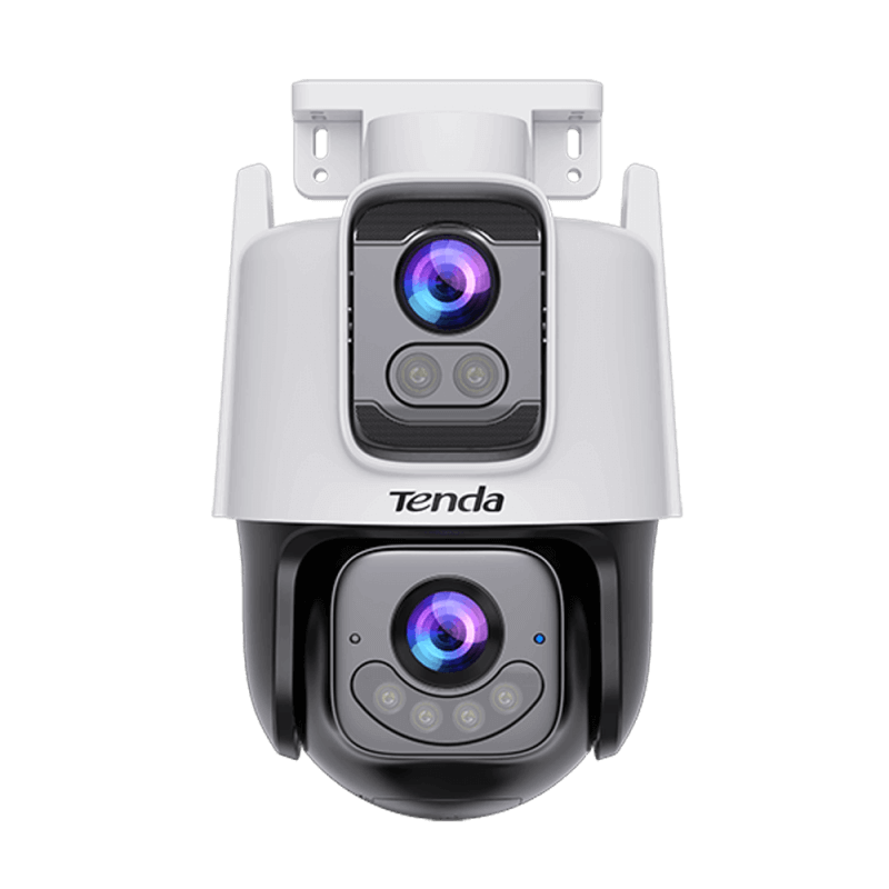 Tenda Ip Wifi Camera Ch9 Dual Lens 6MP Outdoor 30 Meters Night Vision