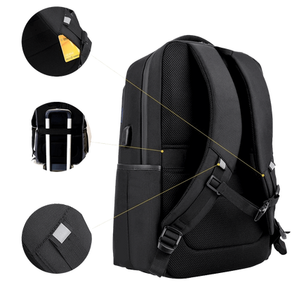 OKADE BACKPACK LAPTOP S006-120C BLACK 15.6"