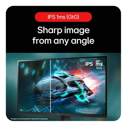 LG UltraGear 27GS65F 27" FHD (1920×1080) 180Hz IPS Gaming Monitor