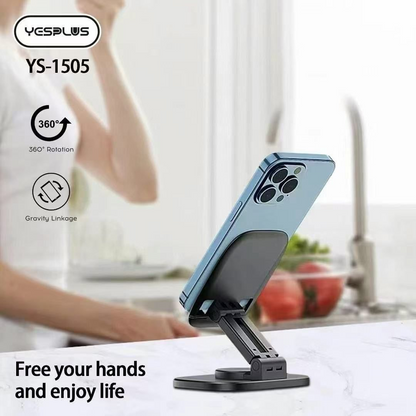 Yesplus YS-1505 360° Rotating Desktop Phone Holder Stand