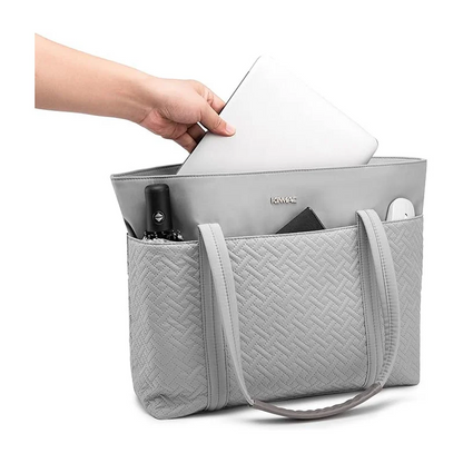 KINMAC 2-in-1 Laptop Bag & Fashion Tote – 15.6″ Multi-Functional Work Bag