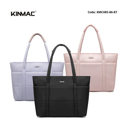 KINMAC Women’s Fashionable Laptop Tote Bag: 360° Shockproof Protection, Waterproof Designer Fabric, and 15.6" Business Organizer