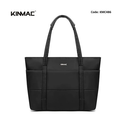 KINMAC Women’s Fashionable Laptop Tote Bag: 360° Shockproof Protection, Waterproof Designer Fabric, and 15.6" Business Organizer