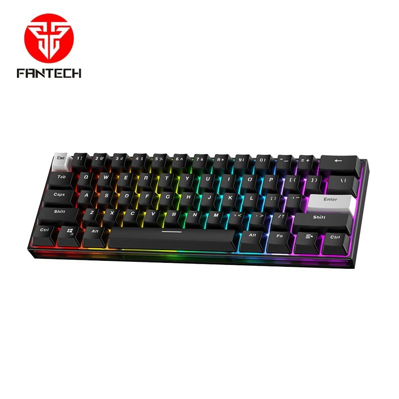 Fantech MK857 MAXFIT61 RGB Bluetooth, Wireless & Wired Mechanical Gaming Keyboard