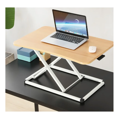 High-Quality Gas Spring Sit-Stand Desk Riser – Adjustable Ergonomic Workstation with Compact & Durable Design
