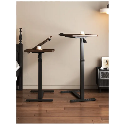 Multi-Function Height-Adjustable Desk - Side Bed Table – Ergonomic Sit-Stand Workstation