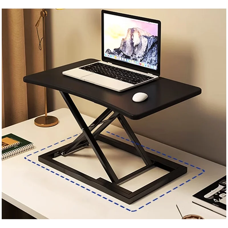 High-Quality Gas Spring Sit-Stand Desk Riser – Adjustable Ergonomic Workstation with Compact & Durable Design