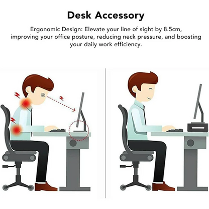 Laptop or Monitor Stand Riser (51.5 x 20 x 8.2 cm)