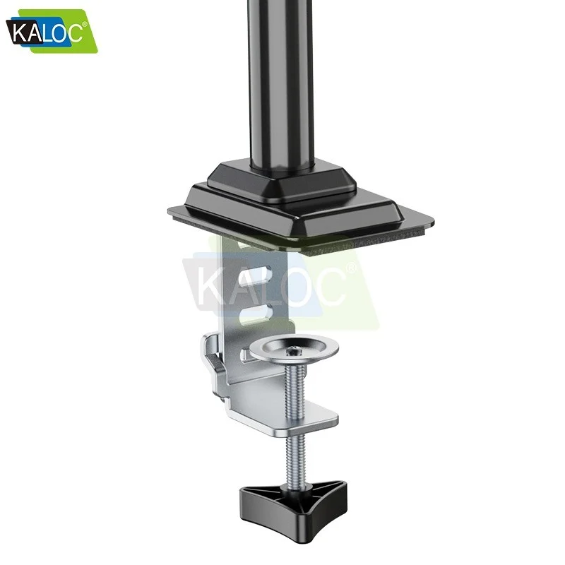 KALOC DH100B Single Monitor Arm with Internal Gas Spring technology for Easy Adjustment, for Screens 17 to 33 Inches