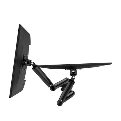 KALOC DS90-2 Adjustable Dual Monitor Arm with Internal Gas Spring technology for Easy Adjustment, for Screens 17 to 32 Inches