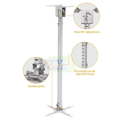 KALOC/ZENO T818-4/W Wall and Ceiling Projector Arm Bracket
