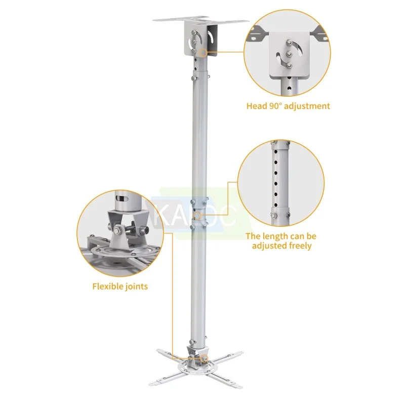 KALOC/ZENO T818-4/W Wall and Ceiling Projector Arm Bracket