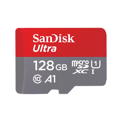 Sandisk 128gb Memory Card Class 10 Flash Card Fast Speed With Adapter