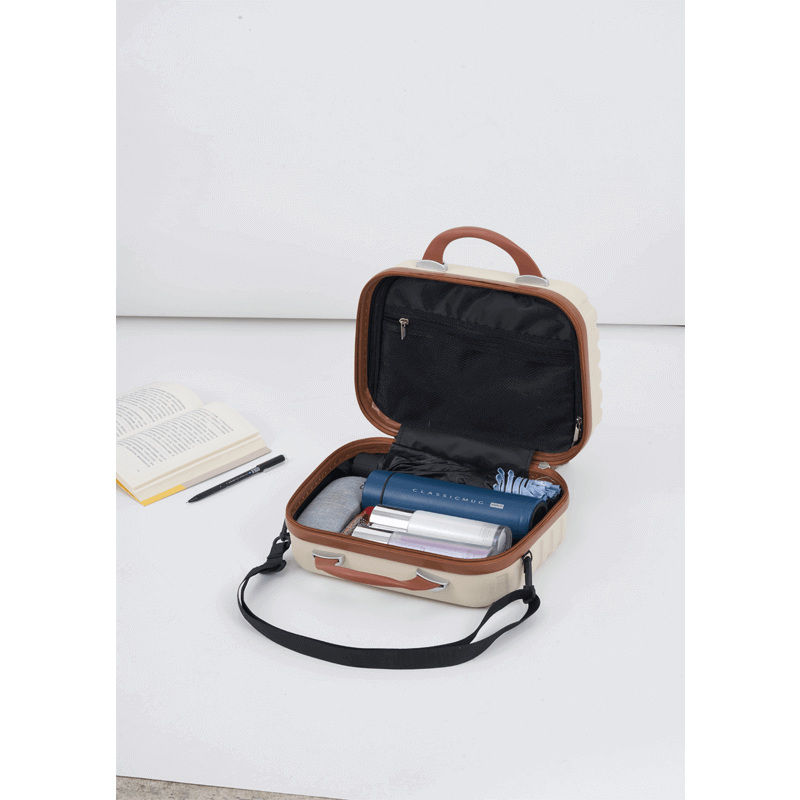 Board-X SUITCASE BAG 5 PIECES SET FOR TRAVEL BEIGE