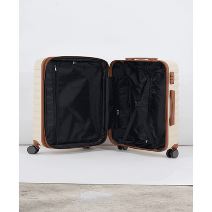 Board-X SUITCASE BAG 5 PIECES SET FOR TRAVEL BEIGE