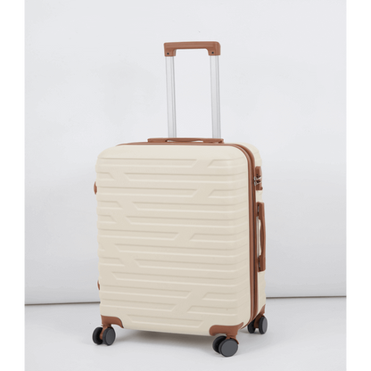 Board-X SUITCASE BAG 5 PIECES SET FOR TRAVEL BEIGE