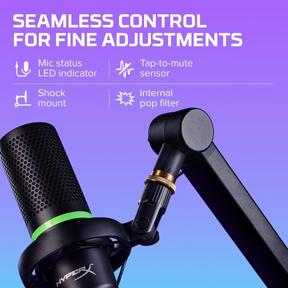 HyperX DuoCast - USB Microphone with RGB Lighting