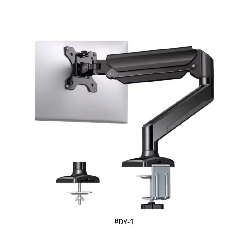 DY-1 Adjustable Single Monitor Arm for Screens 15 to 32 Inches