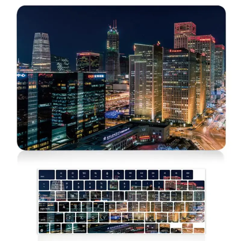 Durable Plastic Hardshell MacBook Cases: Ultimate Protection and Style (UV PRINT + Keyboard Film Included)