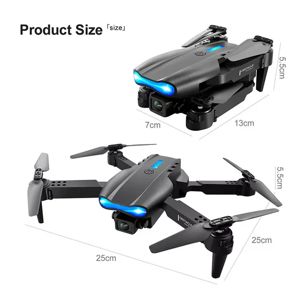 E99 Drone X WiFi 4K HD Dual Camera