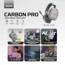 Fantech WHG06 CARBON PRO MultiPlatform Wireless Headset, QUAD Mode Connection