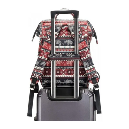 Kinmac Backpack KMB436 Elephant, Fashion Design, High Quality, Soft Interior Lining & Water-resistant