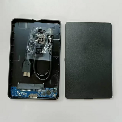 Hard Drive Enclosure - USB 3.0 SATA serial port 2.5-inch hard drive case