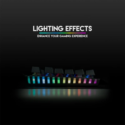 Fantech MK884 Optilux, Optical Mechanical Switch Keyboard, Ultra-durable, spill-proof, RGB Lighting
