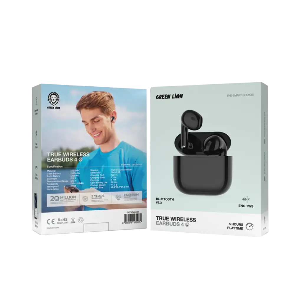 Green Lion True Wireless Earbuds 4