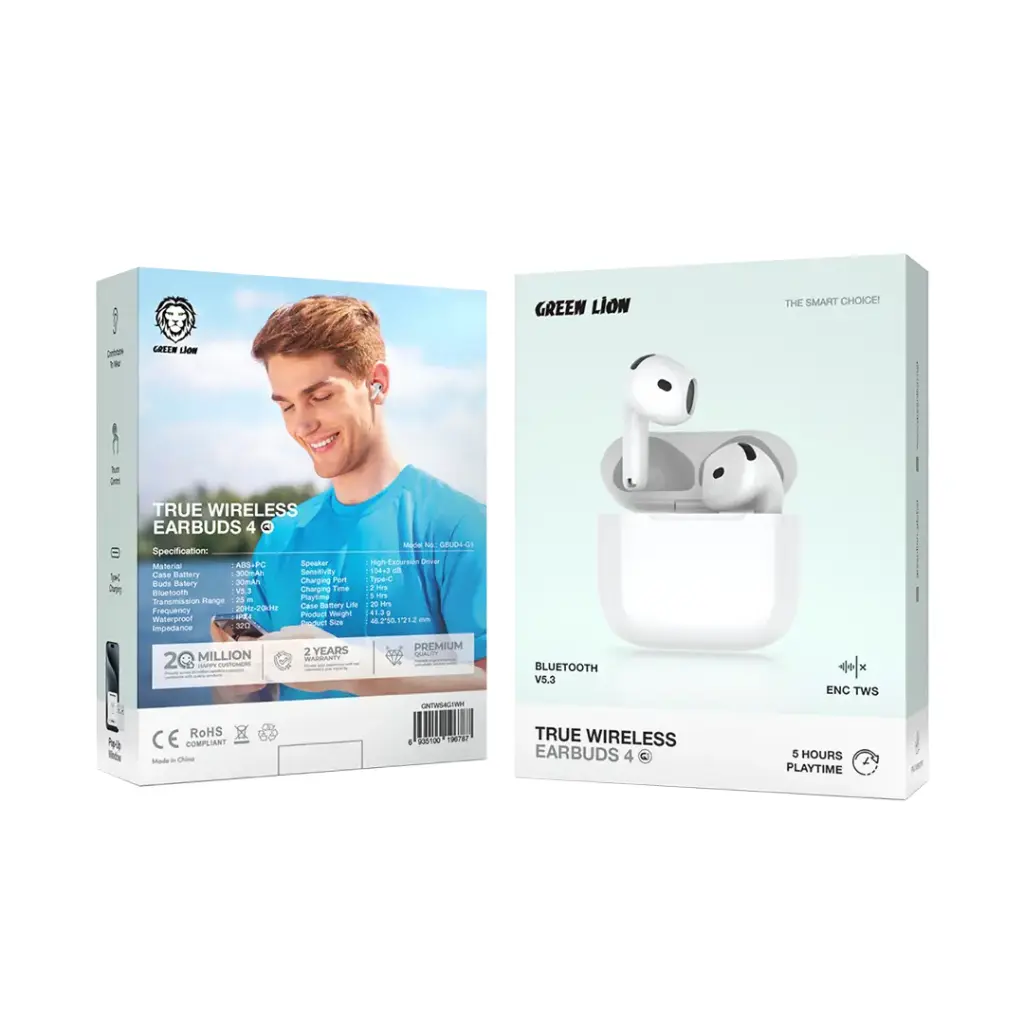 Green Lion True Wireless Earbuds 4
