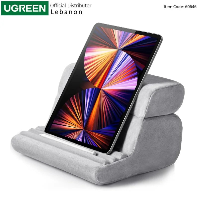 UGREEN Tablet Pillow Stand for Bed, Couch & Travel - Fits 4.7 to 13 Inch Tablets