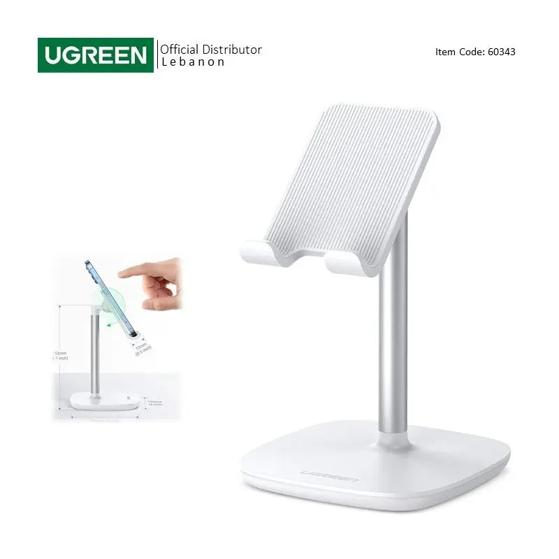 UGREEN Desktop Stand Support Phone and Tablet Up to 7.9 Inch, Adjustable Angle & Stable Base
