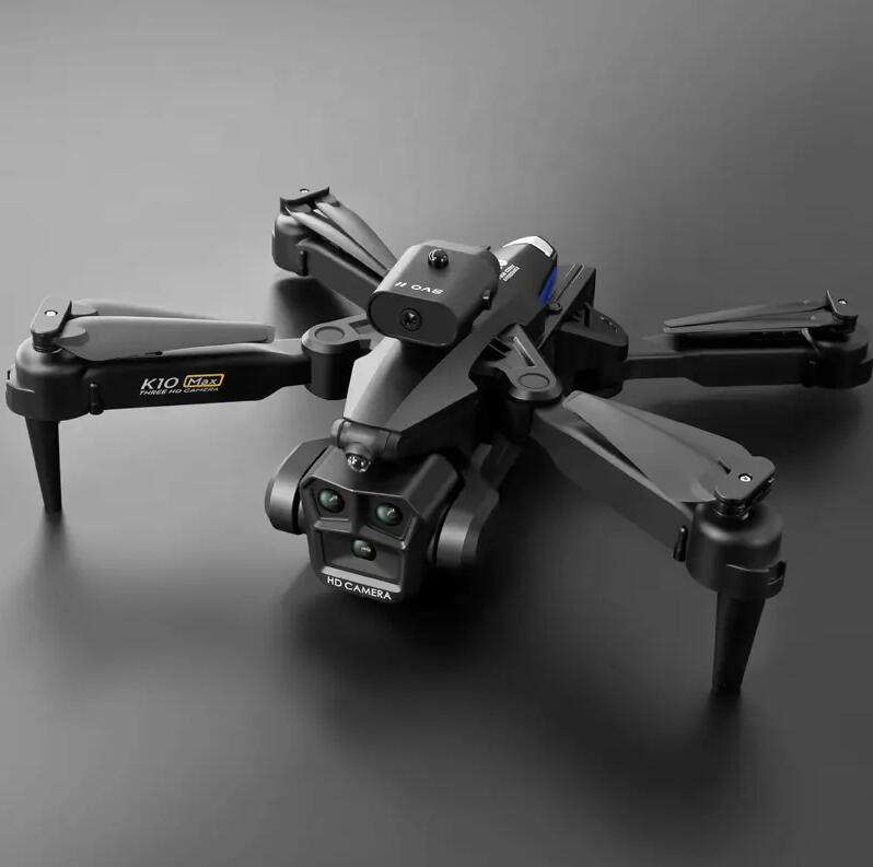 K10 Max Drone 4K High-Definition Three Camera Optical Flow Positioning Professional Aerial Photography Foldable Quadcopter