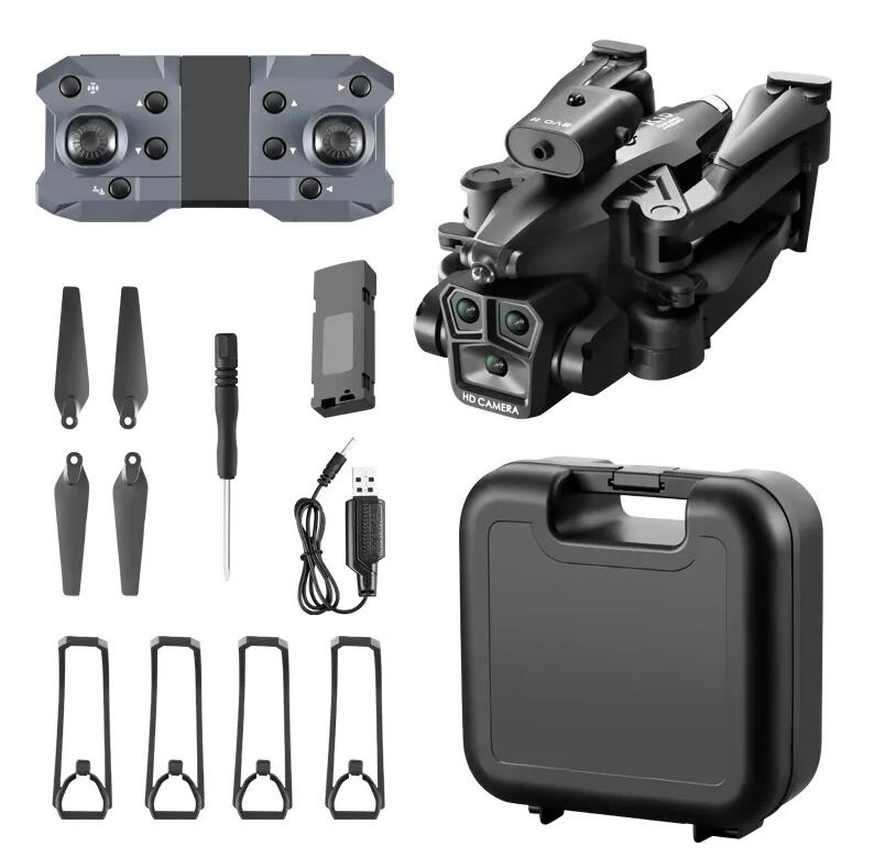 K10 Max Drone 4K High-Definition Three Camera Optical Flow Positioning Professional Aerial Photography Foldable Quadcopter