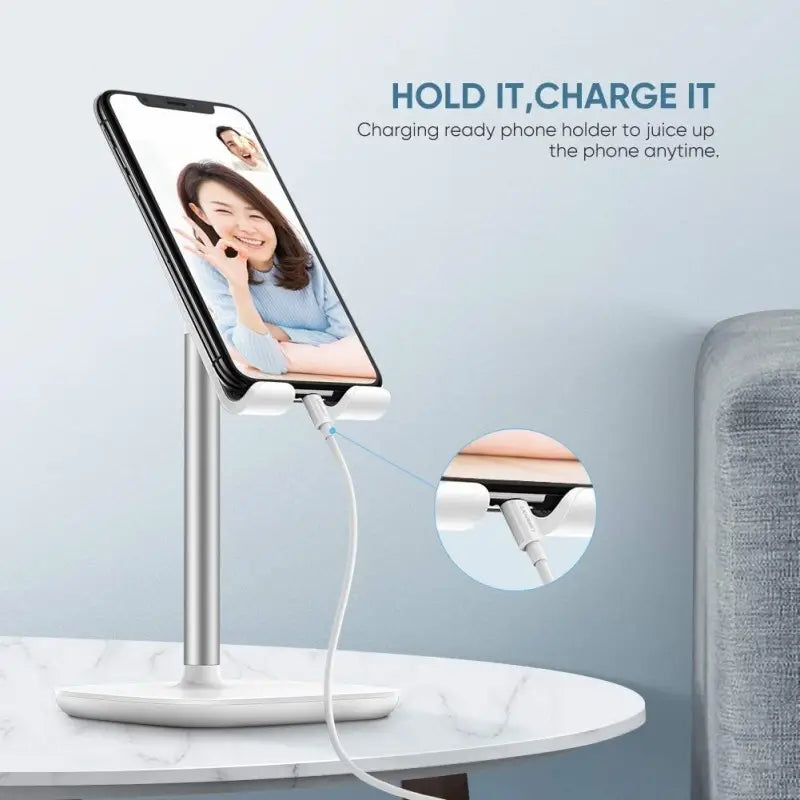UGREEN Desktop Stand Support Phone and Tablet Up to 7.9 Inch, Adjustable Angle & Stable Base