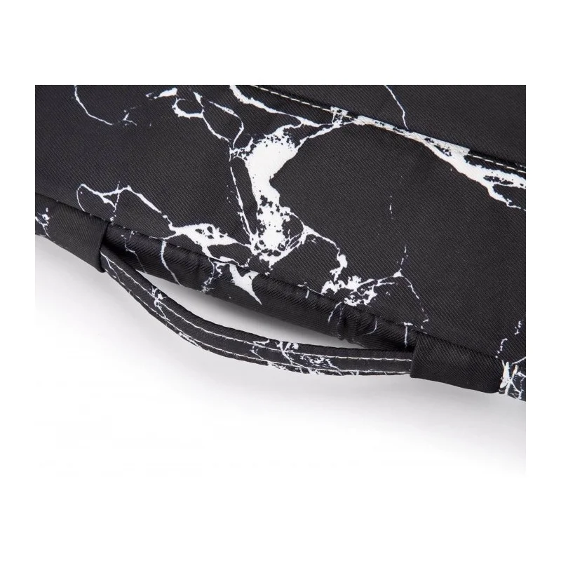 Kinmac Vertical Design Sleeve KMS401-442 Black Marble, Full Protection & Water-resistant
