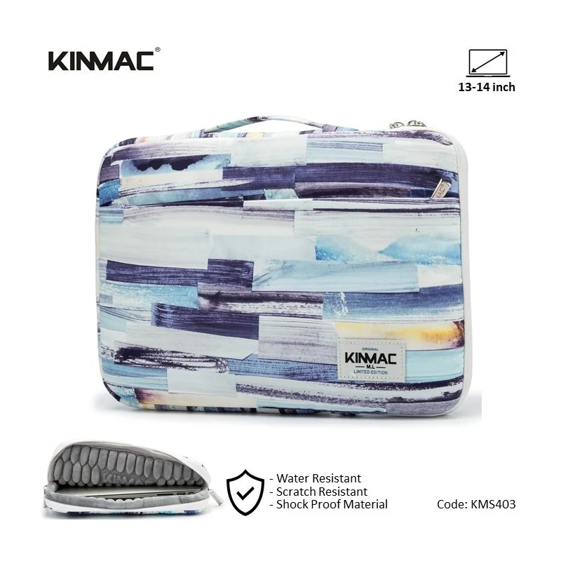 Kinmac Vertical Design Sleeve KMS403 Stripe Color, Full Protection & Water-resistant