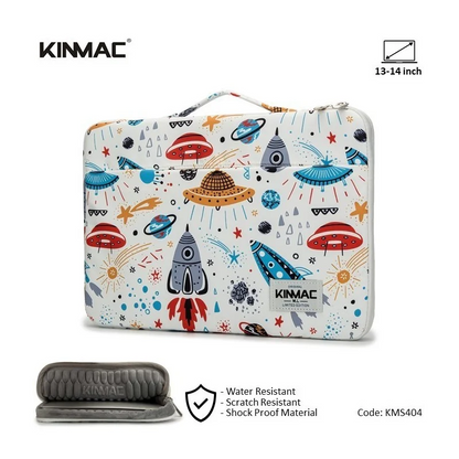 Kinmac Vertical Design Sleeve KMS404 Scape Ship, Full Protection & Water-resistant