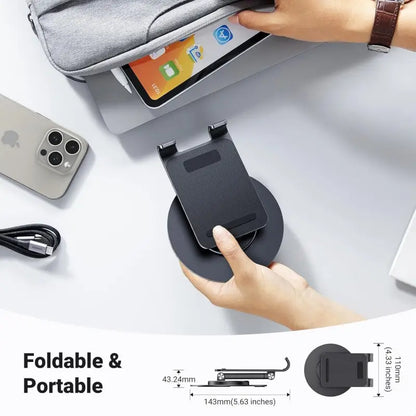 UGREEN Desktop Stand Support Phone and Tablet With a 360-degree rotating base