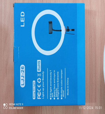 ring led light LJ-26 with stand