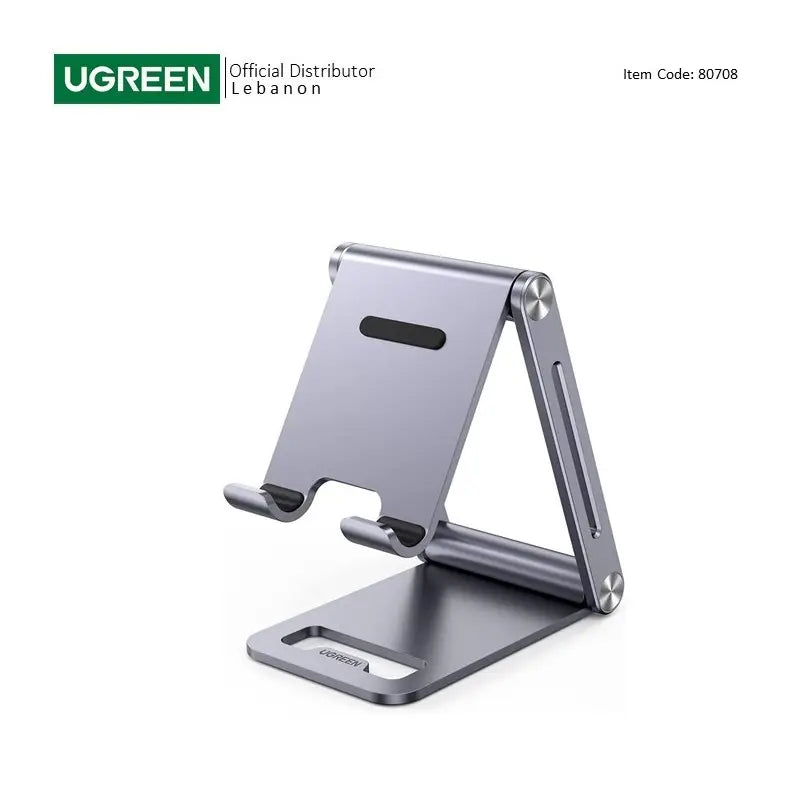 UGREEN Aluminum Alloy, Multi-Angle Stand Support Phone and Tablet Up to 7.9", Durable Structure, Stable & Reliable
