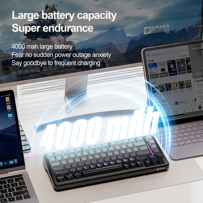 Attack Shark M86 Tri-mode Gasket Mechanical Keyboard