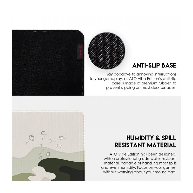 Fantech MP905 Matcha Milk, Gaming and Office Mousepad, XX-Large Size: 90cmx40cmx0.4cm